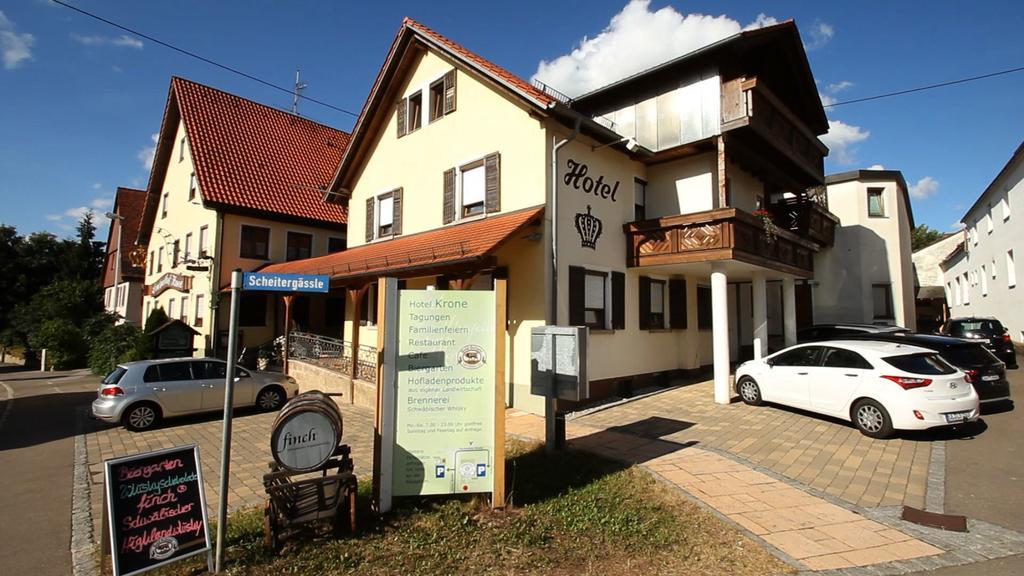 Hotel Krone 넬링엔 외부 사진
